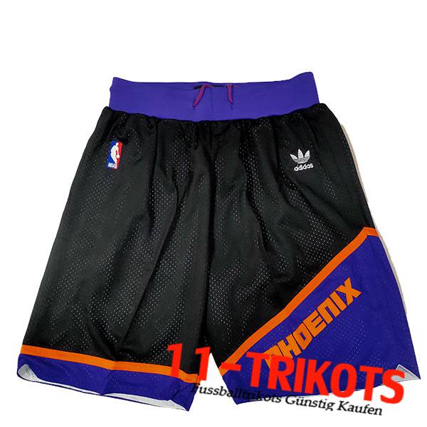 Phoenix Suns Shorts NBA 2023/24 lila/Schwarz -02