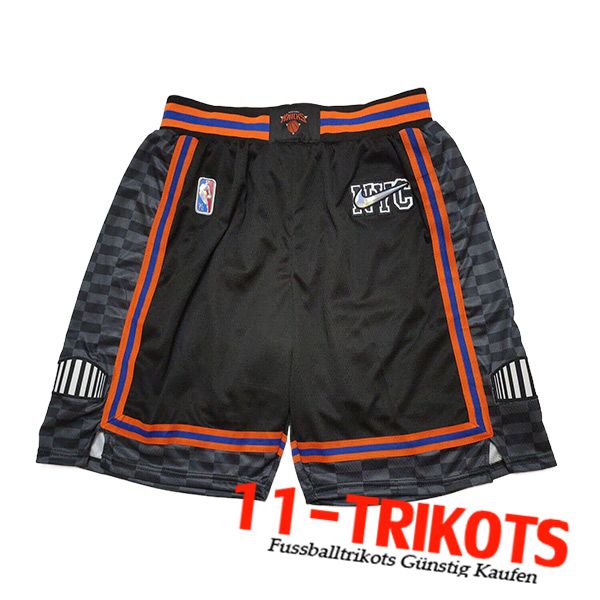 New York Knicks Shorts NBA 2023/24 Schwarz