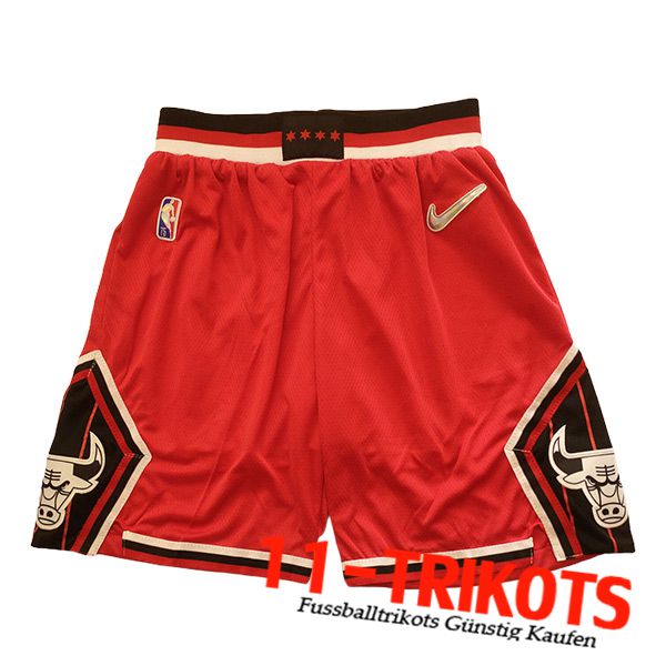 Chicago Bulls Shorts NBA 2023/24 Rot