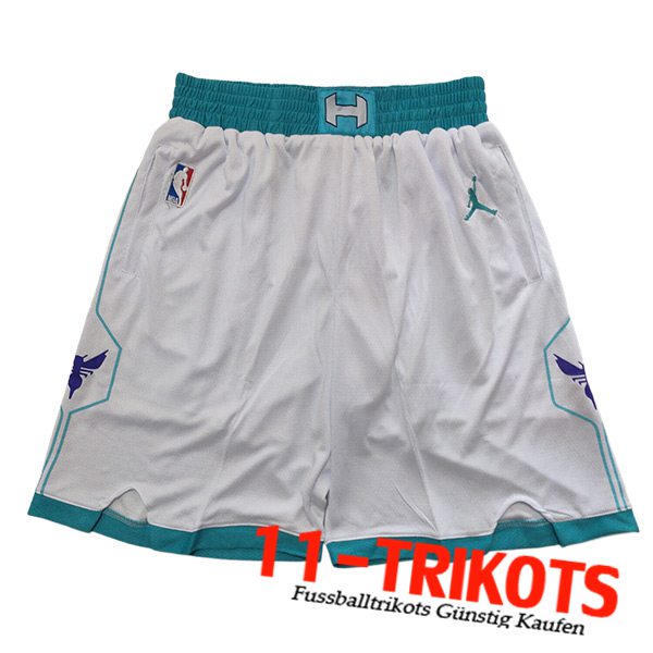 Charlotte Hornets Shorts NBA 2023/24 Weiß