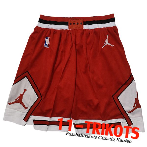 Chicago Bulls Shorts NBA 2023/24 Rot