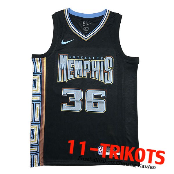 Memphis Grizzlies Trikot (SMART #36) 2023/24 Schwarz