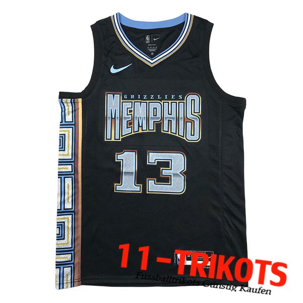 Memphis Grizzlies Trikot (JACKSON JR. #13) 2023/24 Schwarz