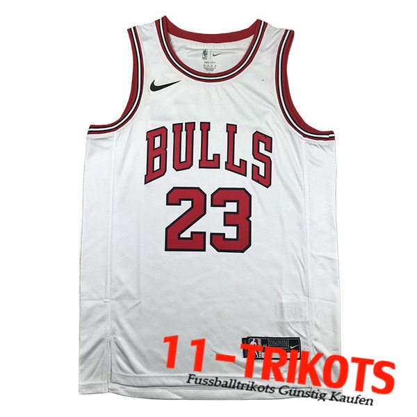 Chicago Bulls Trikot (JORDAN #23) 2023/24 Weiß -05