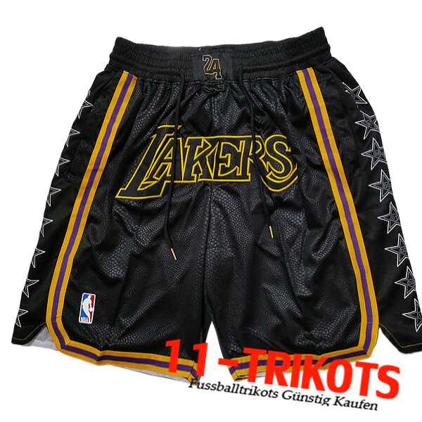 Los Angeles Lakers Shorts NBA 2023/24 Schwarz -04