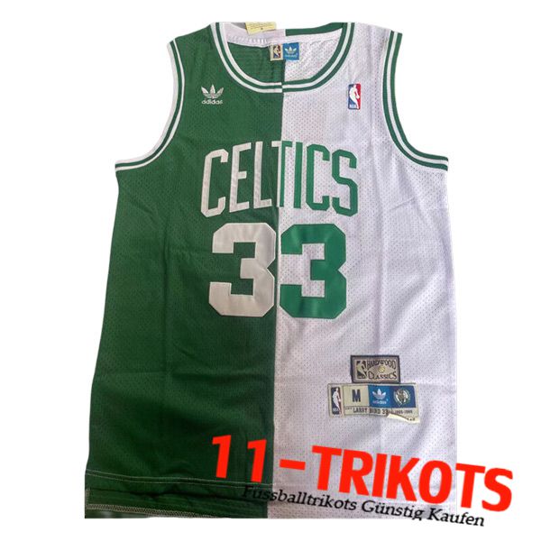 Boston Celtics Trikot (BIRD #33) 2023/24 Weiß/Grün -02