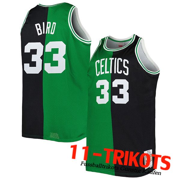 Boston Celtics Trikot (BIRD #33) 2023/24 Schwarz/Grün -03