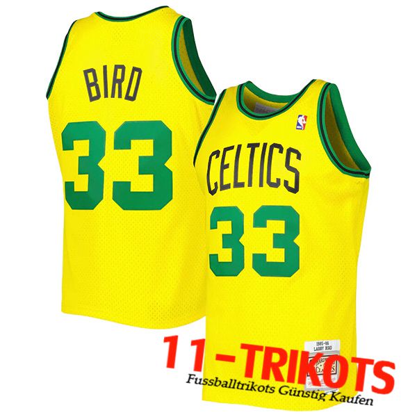 Boston Celtics Trikot (BIRD #33) 2023/24 Gelb