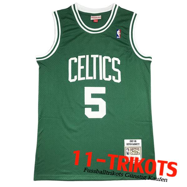 Boston Celtics Trikot (GARNETT #5) 2023/24 Grün -04