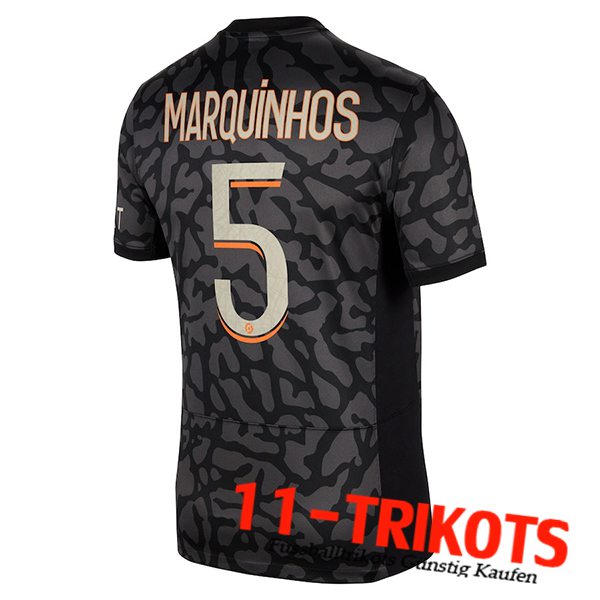 PSG (MARQUINHOS #5) 2023/2024 Third Trikot