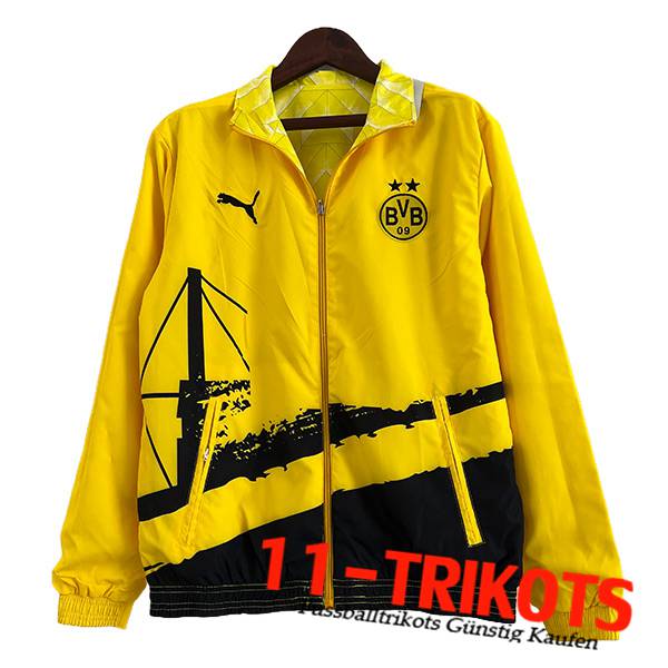 Dortmund Windjacke Gelb 2023/2024 -02