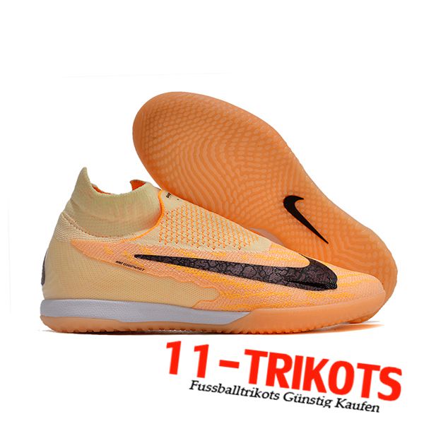 Nike Fussballschuhe Phantom GX Elite DF Link IC Orange