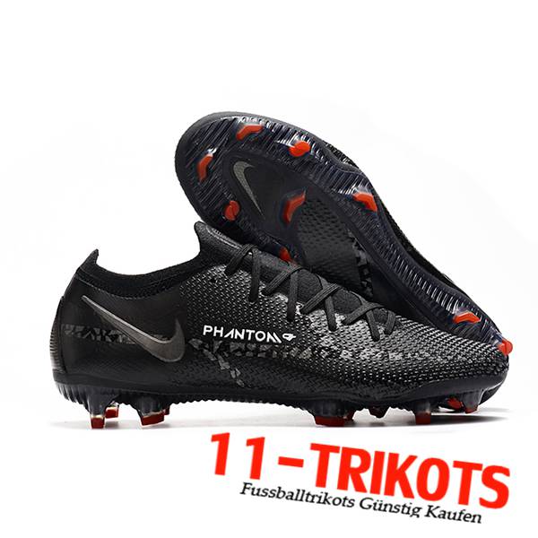 Nike Fussballschuhe Phantom GT2 Elite FG Schwarz