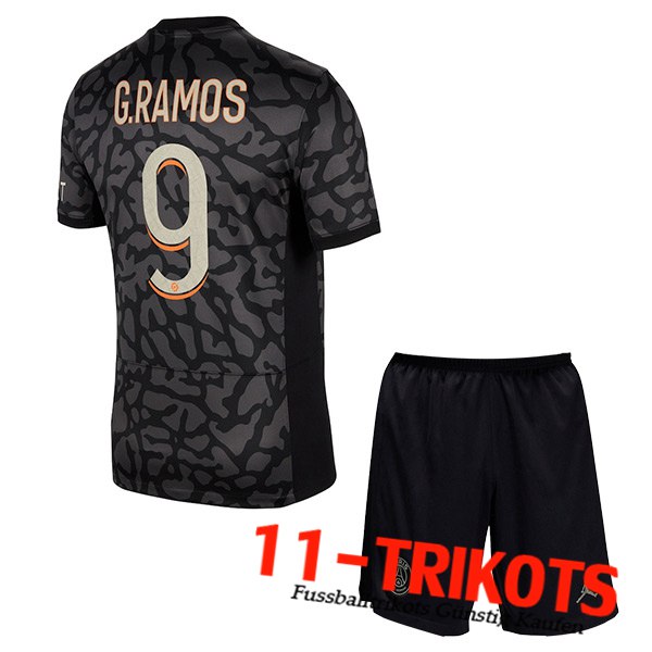 PSG (G.RAMOS #9) Kinder 2023/2024 Third Trikot