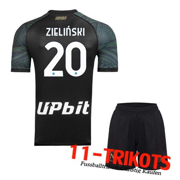 SSC Neapel (ZIELINSKI #20) Kinder 2023/2024 Third Trikot