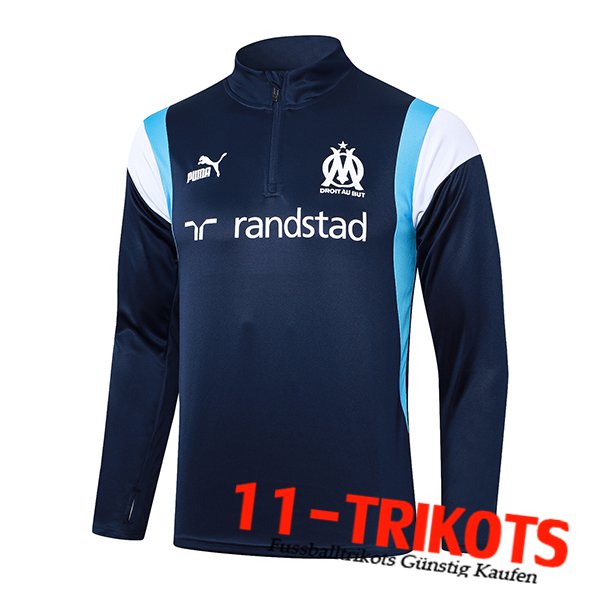 Marseille Training Sweatshirt Navy blau 2023/2024 -02