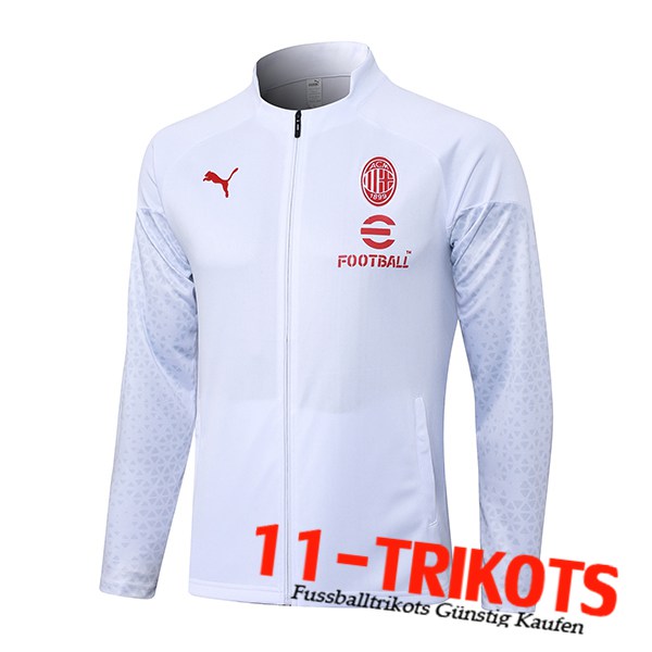 AC Milan Trainingsjacke Weiß 2023/2024