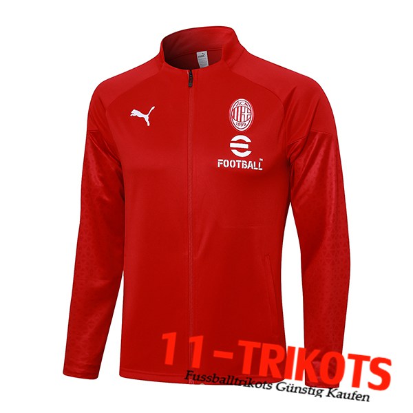 AC Milan Trainingsjacke Rot 2023/2024