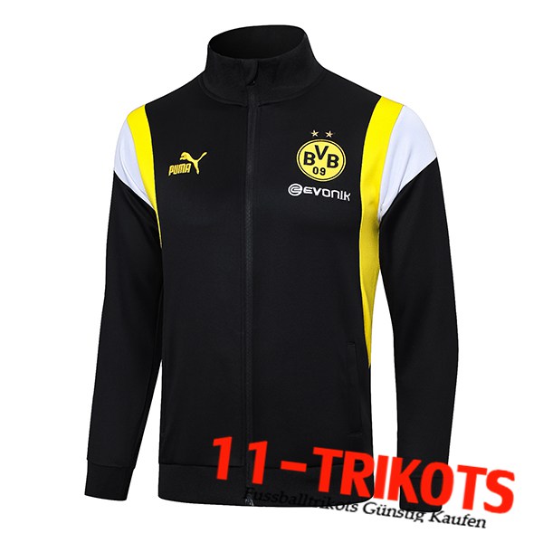 Dortmund STrainingsjacke chwarz 2023/2024 -02