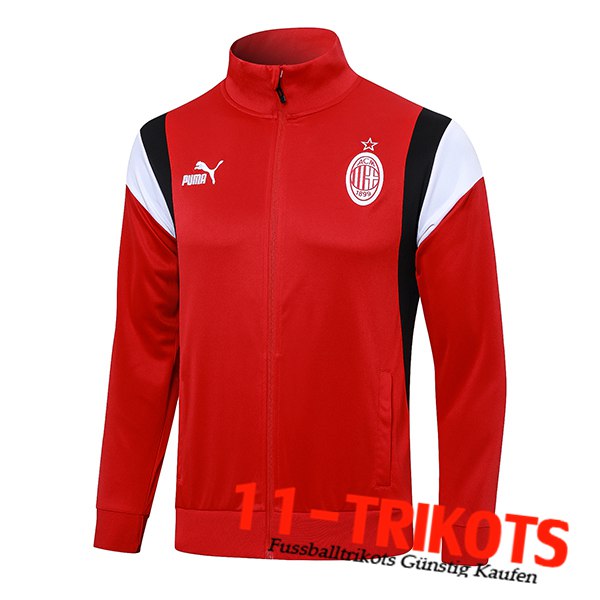 AC Milan Trainingsjacke Rot 2023/2024 -02