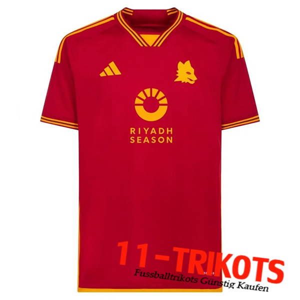 AS Roma Sponsor Heimtrikot 2023/2024