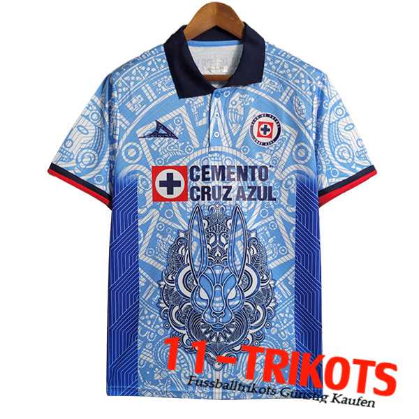 Cruz Azul Fussball Trikots Weiß Day Of The Dead 2023/2024