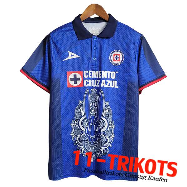 Cruz Azul Fussball Trikots Blau Day Of The Dead 2023/2024