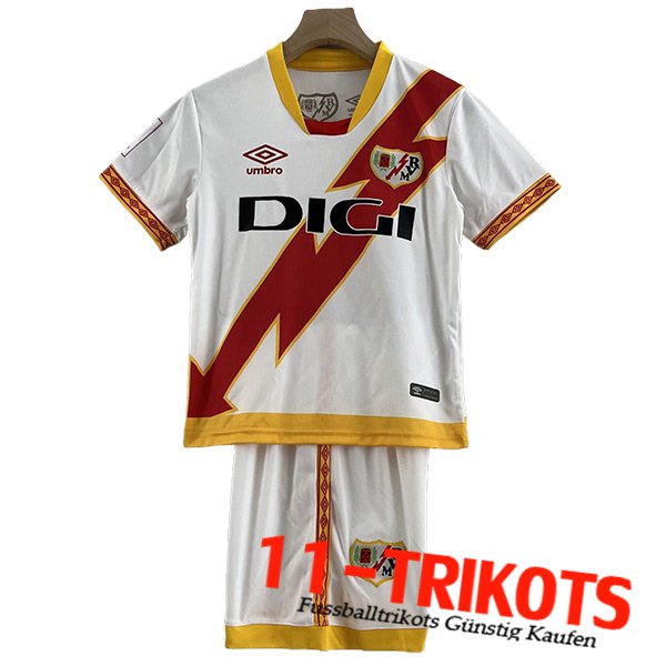 Rayo Vallecano Kinder Heimtrikot 2023/2024