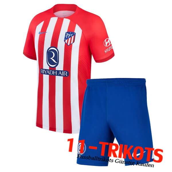 Atletico Madrid Kinder Heimtrikot 2023/2024