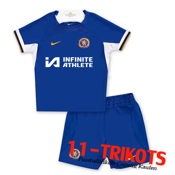 FC Chelsea Kinder Sponsor Heimtrikot 2023/2024