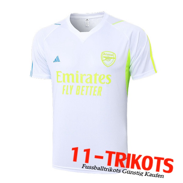 Arsenal Trainingstrikot Weiß 2023/2024 -03