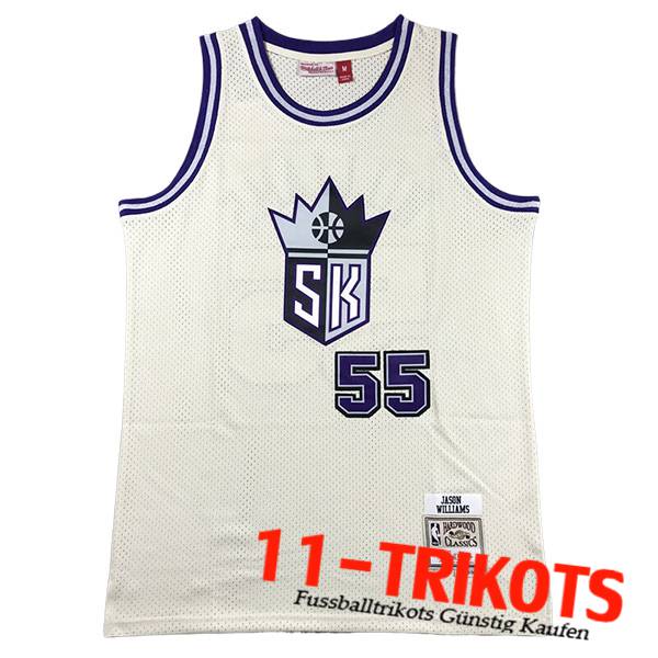 New Sacramento Kings Trikot (WILLIAMS #55) 2023/24 Weiß