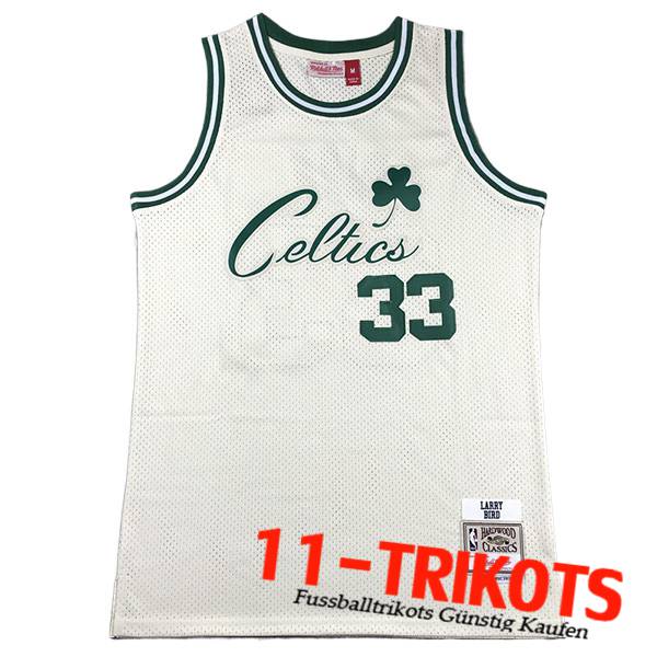 Boston Celtics Trikot (BIRD #33) 2023/24 Weiß/Grün -03