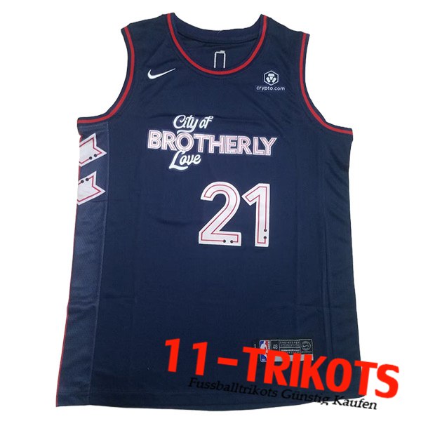 Philadelphia 76ers Trikot (EMBIID #21) 2023/24 Dunkelblau
