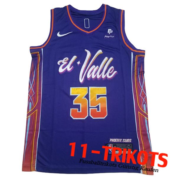 Phoenix Suns Trikot (DURANT #35) 2023/24 lila -02