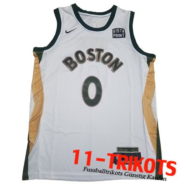 Boston Celtics Trikot (TATUM #0) 2023/24 Weiß