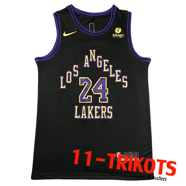 Los Angeles Lakers Trikot (BRYANT #24) 2023/24 Schwarz -06