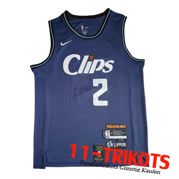 Los Angeles Clippers Trikot (LEONARD #2) 2023/24 Blau