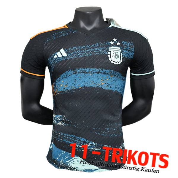 Argentinien Fussball Trikots Special Edition Schwarz/Blau 2023/2024