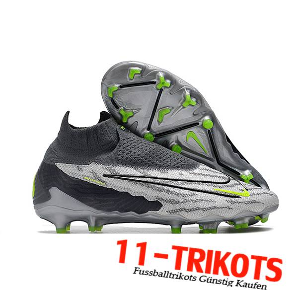 Nike Fussballschuhe Phantom GX Elite DF Link FG Schwarz/Grau