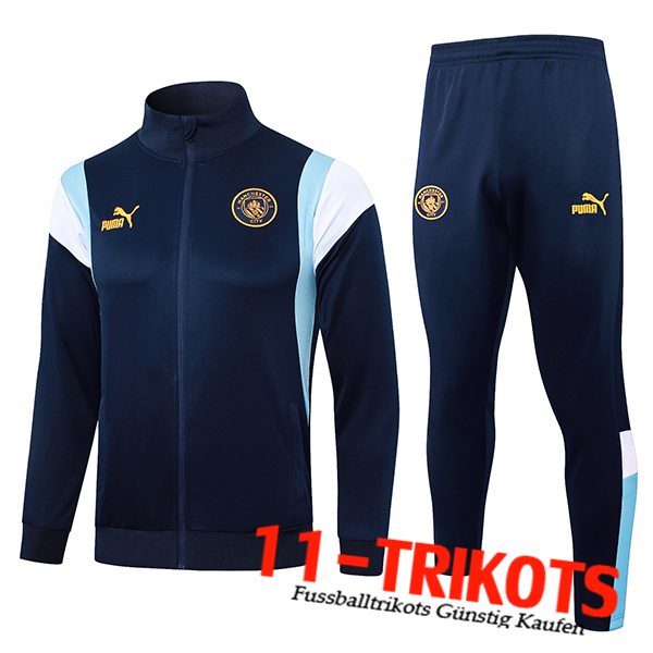 Manchester City Trainingsanzug (Jacke) Navy blau 2023/2024 -02