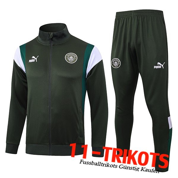 Manchester City Trainingsanzug (Jacke) Grün 2023/2024