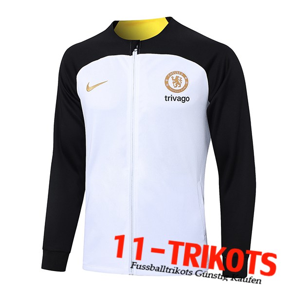 FC Chelsea Trainingsjacke Weiß 2023/2024