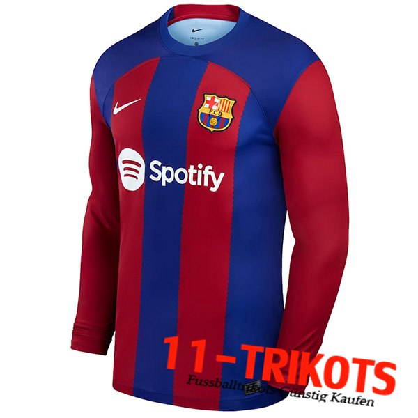 FC Barcelona Heimtrikot Langarms 2023/2024