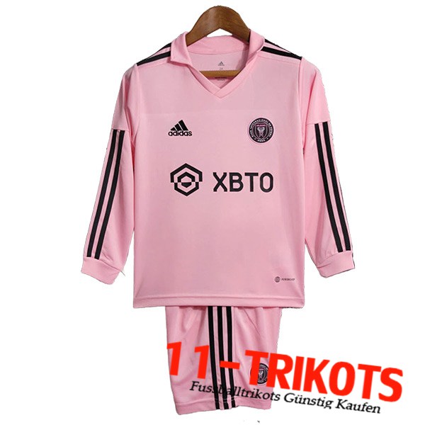 Inter Miami CF Kinder Heimtrikot Langarms 2023/2024