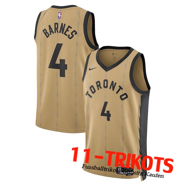 Toronto Raptors Trikot (BARNES #4) 2023/24 Braun