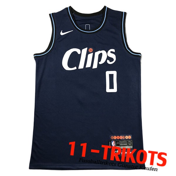 Los Angeles Clippers Trikot (WESTBROOK #0) 2023/24 Schwarz -03