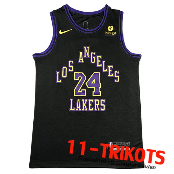 Los Angeles Lakers Trikot (BRYANT #24) 2023/24 Schwarz -07