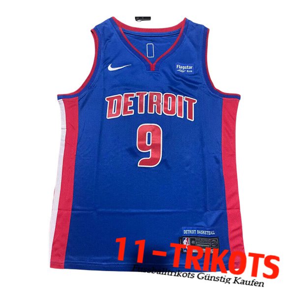 Detroit Pistons Trikot (THOMPSON #9) 2023/24 Blau/Rot
