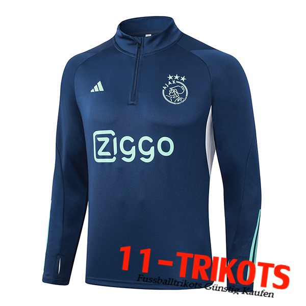 Ajax Training Sweatshirt Dunkelblau 2023/2024 -02